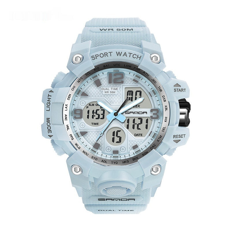 Electronic Youth Student Fashion Trend Cool Men's Watch - FASHIONKULTUR