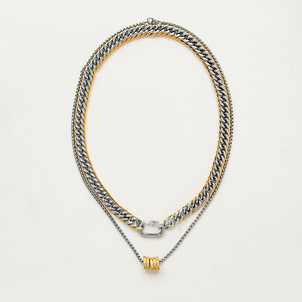 9MM Width Cuban Link Chain Hand Polished Necklace - FASHIONKULTUR