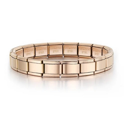 Titanium Steel Vacuum Real Gold IP Plating Watch Band Chain - FASHIONKULTUR