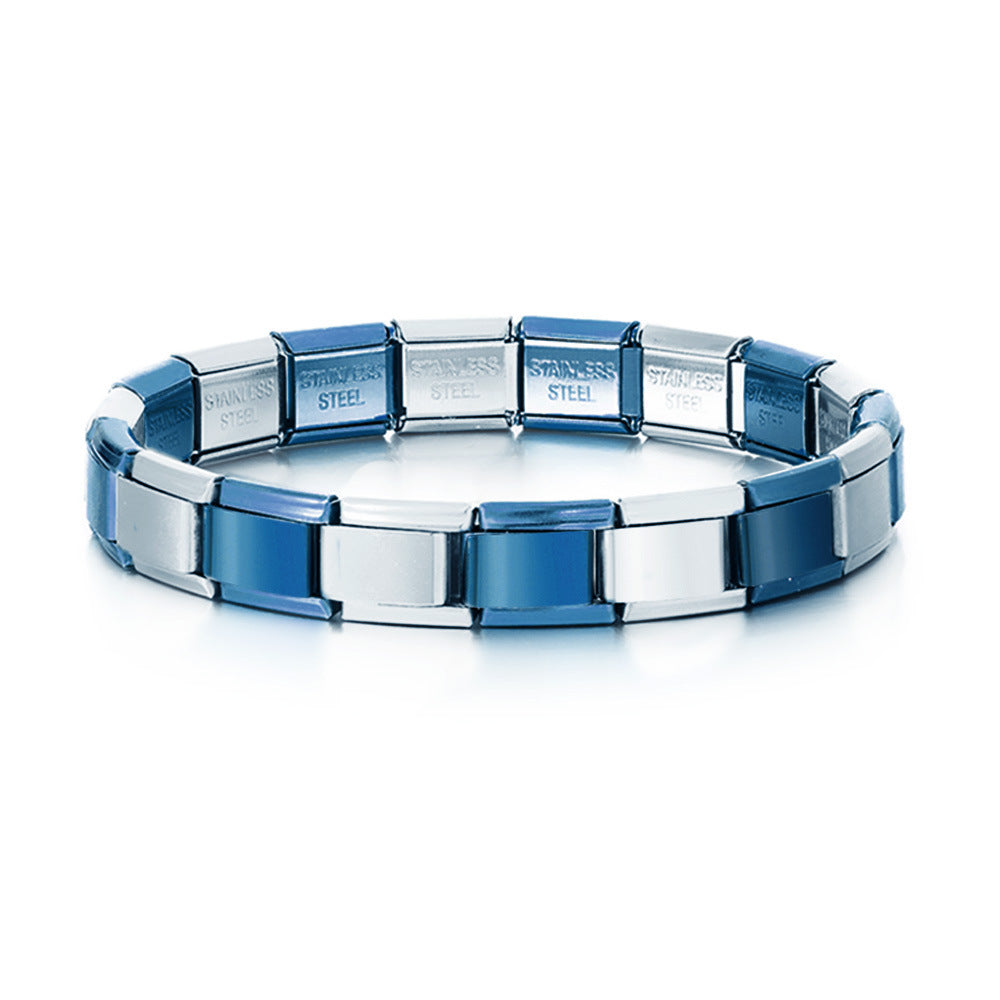 Titanium Steel Vacuum Real Gold IP Plating Watch Band Chain - FASHIONKULTUR