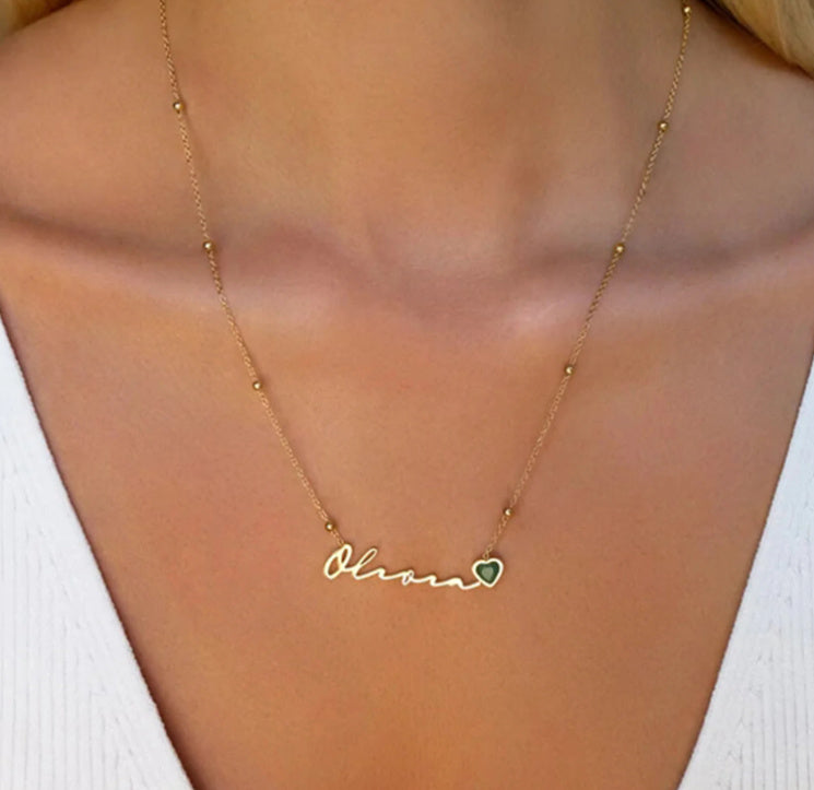Personalized Stainless Steel Necklace For Women - FASHIONKULTUR
