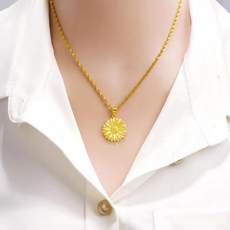 Sunflower High Sense Pendant - FASHIONKULTUR