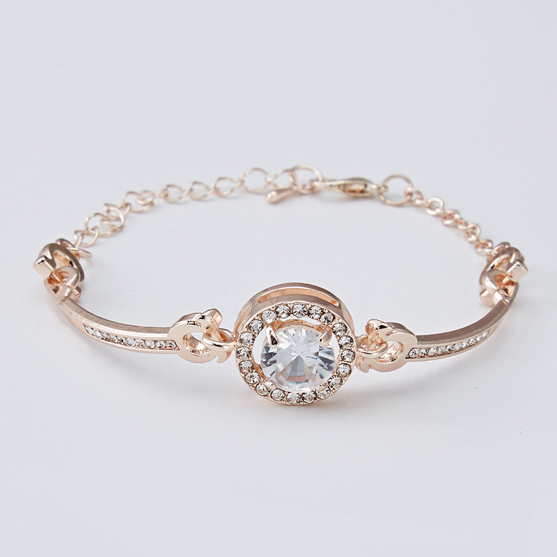 Women's Casual Diamond Quartz Bracelet Watch - FASHIONKULTUR