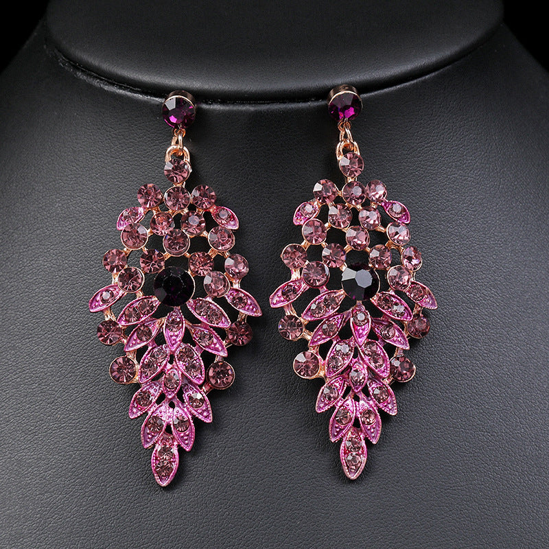 Necklace And Earrings Suite High Profile Retro Delicate - FASHIONKULTUR