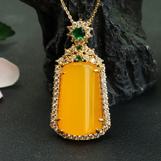 Topaz Pendant Agate Nothing Brand Jewelry - FASHIONKULTUR
