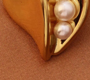 Titanium Steel Female Earrings Design Love Pearl Niche - FASHIONKULTUR