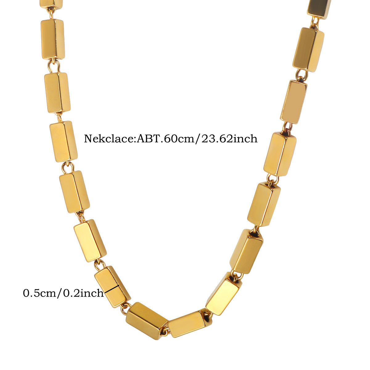 Stainless Steel Jewelry Set Fashion Minimalist Design - FASHIONKULTUR