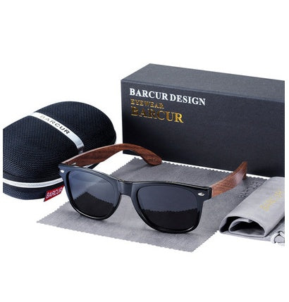 Wooden sunglasses polarized sunglasses men's glasses - FASHIONKULTUR