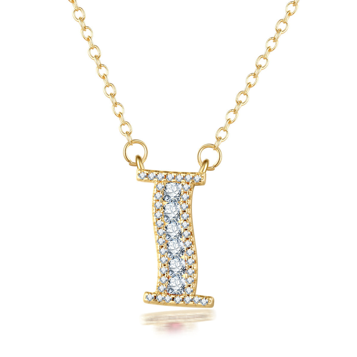 26 letters pendant necklace - FASHIONKULTUR