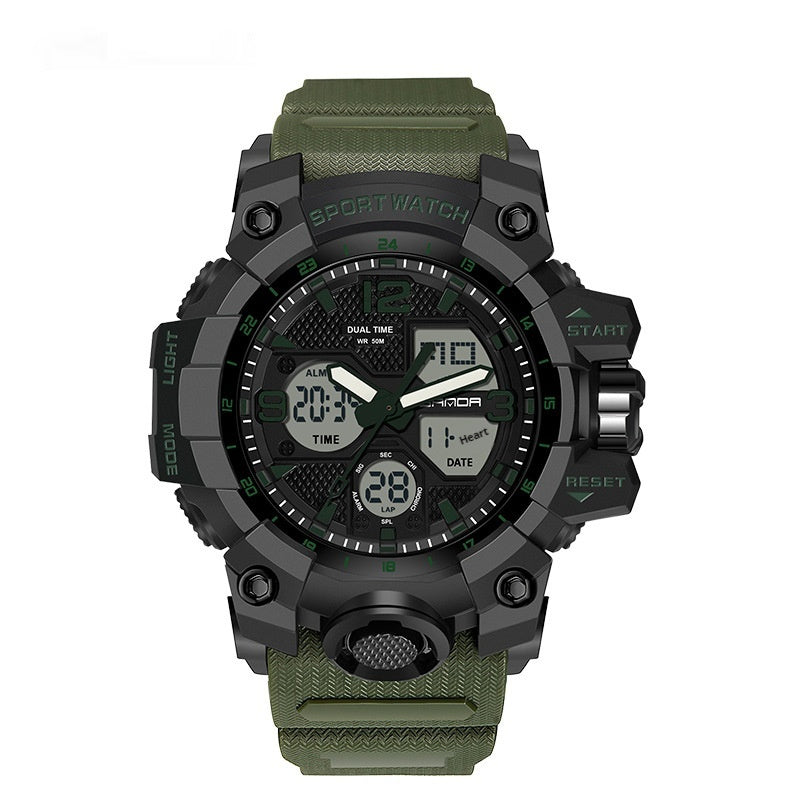 Electronic Youth Student Fashion Trend Cool Men's Watch - FASHIONKULTUR