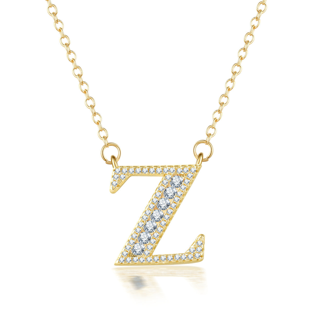 26 letters pendant necklace - FASHIONKULTUR