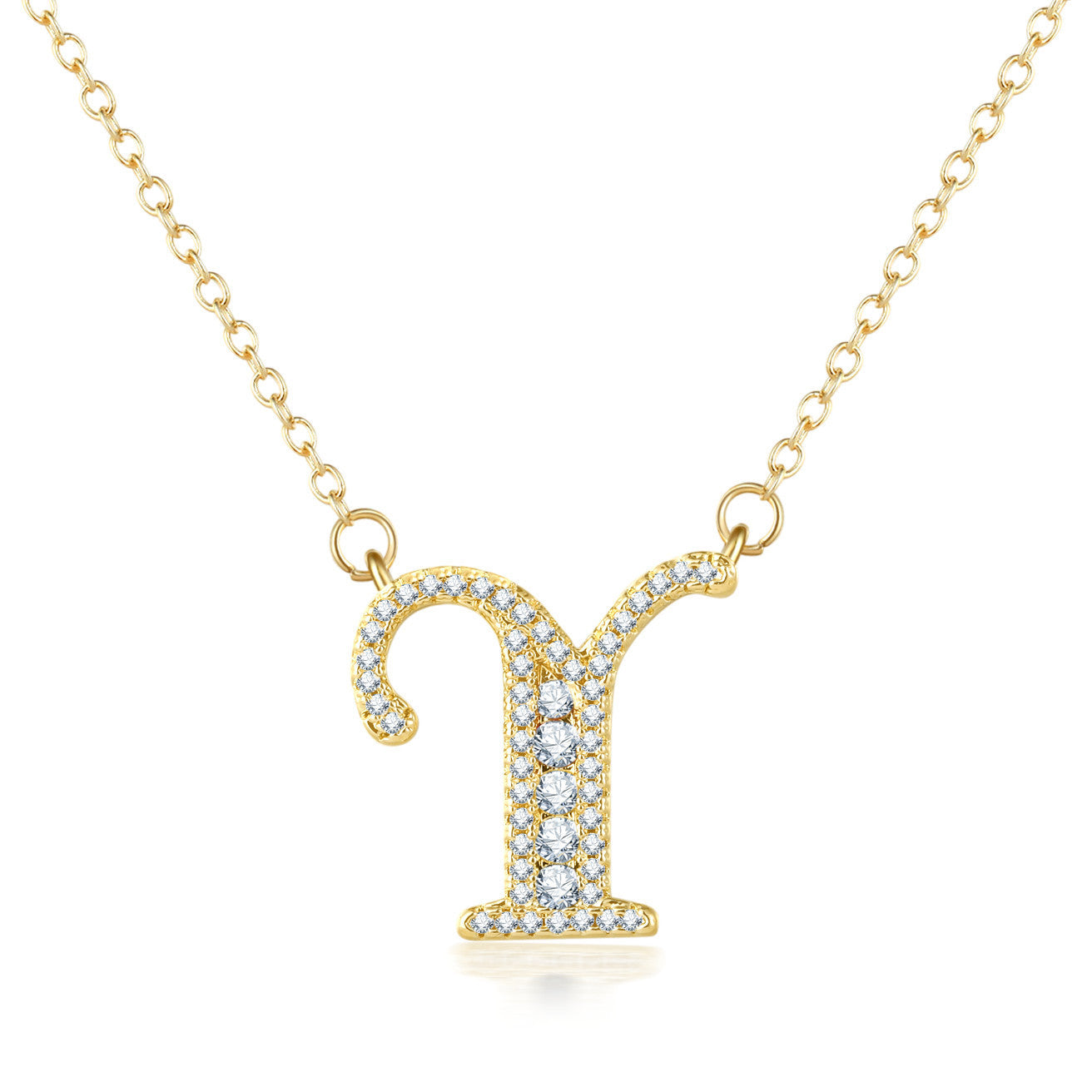 26 letters pendant necklace - FASHIONKULTUR