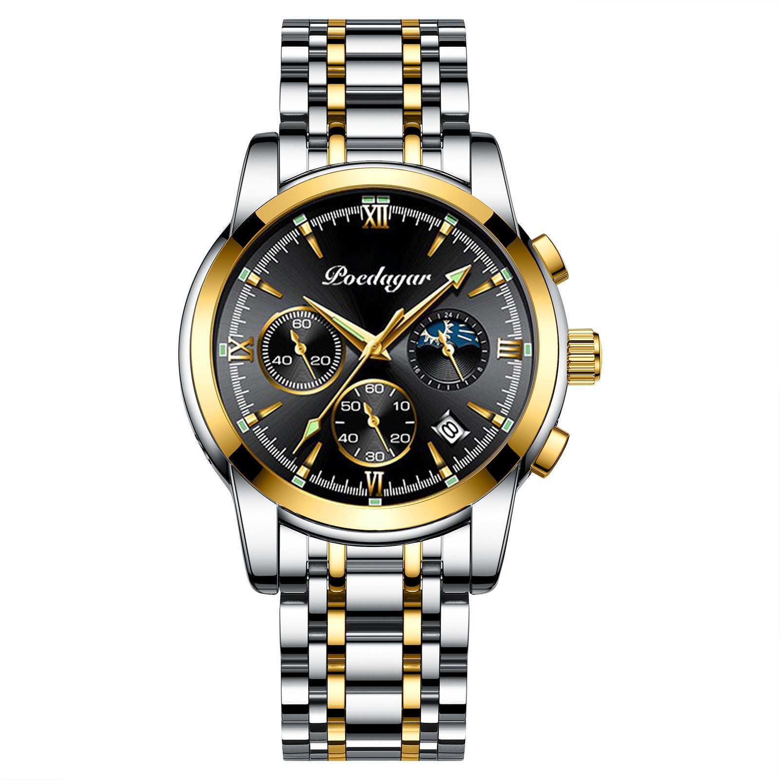 Multifunctional Men's Watch Luminous Waterproof Quartz Wrist Watch - FASHIONKULTUR