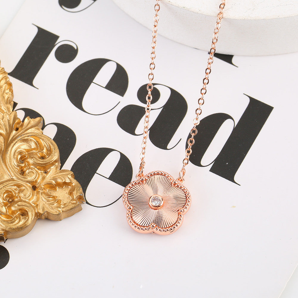 Gold Flower Bracelet Ring Earrings Women's Jewelry Set - FASHIONKULTUR