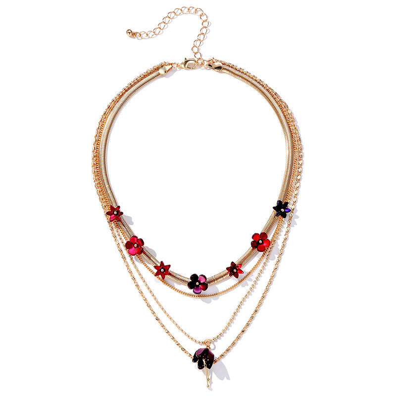 Acrylic Flower Spring Suit Collar - FASHIONKULTUR