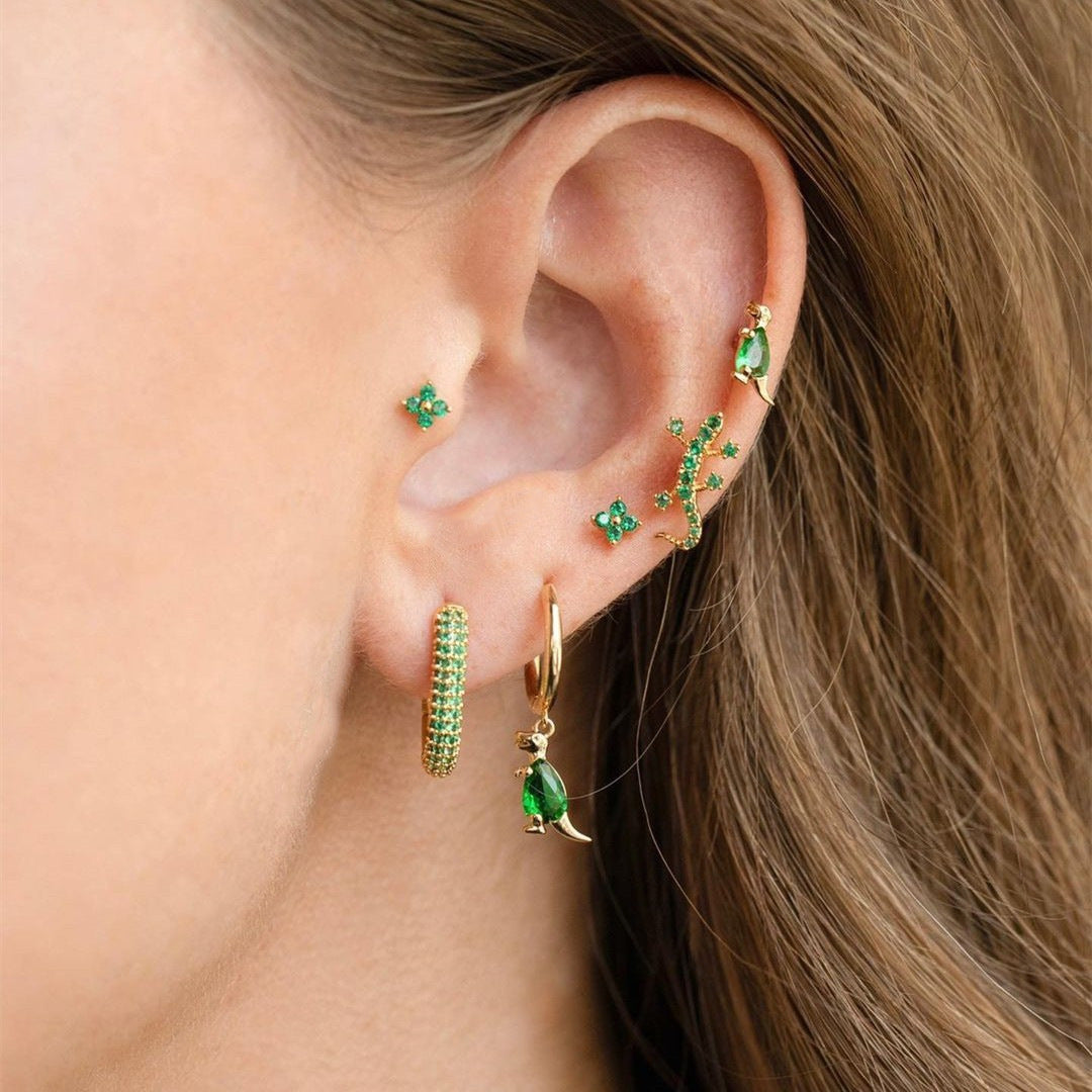 Fashion Micro Set Zircon Dinosaur Animal Jewelry - FASHIONKULTUR