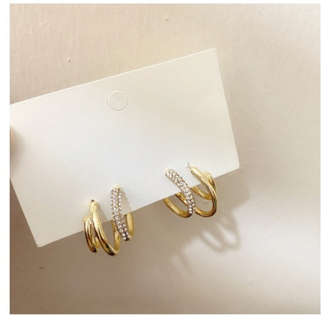 Retro temperament all-match earrings - FASHIONKULTUR