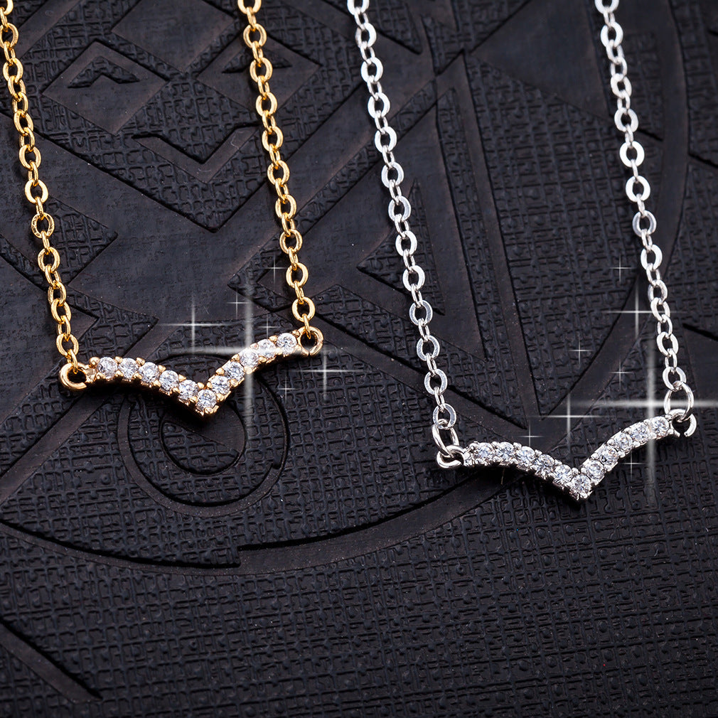 Goose Shaped Pendant High Quality Inlaid Zircon Necklace - FASHIONKULTUR