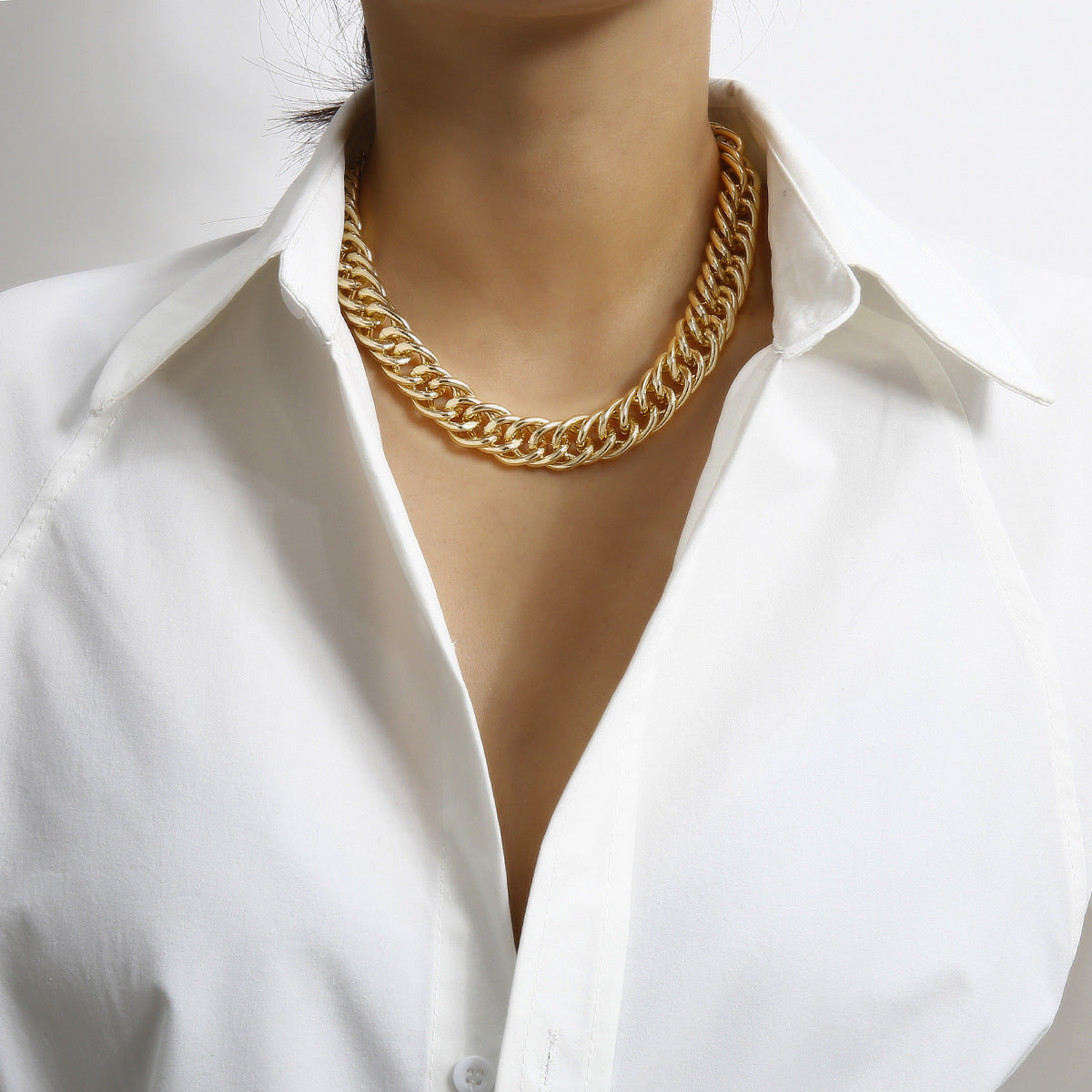 Personalized Simple Trend Necklace Bracelet Set - FASHIONKULTUR