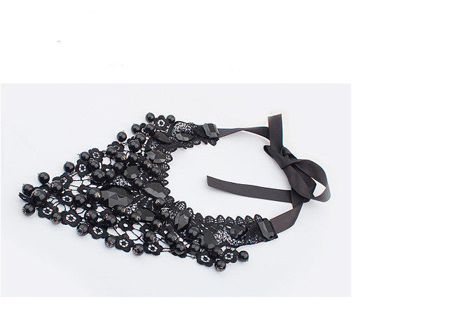 European And American Exaggerated Lace Necklace - FASHIONKULTUR