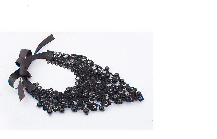 European And American Exaggerated Lace Necklace - FASHIONKULTUR