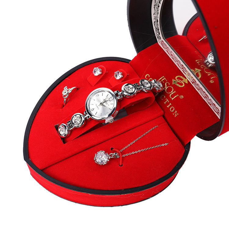 Ins Niche High-Value Suit Gift Gift Women'S Necklace And Earrings - FASHIONKULTUR
