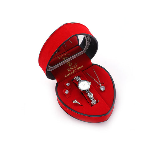 Ins Niche High-Value Suit Gift Gift Women'S Necklace And Earrings - FASHIONKULTUR