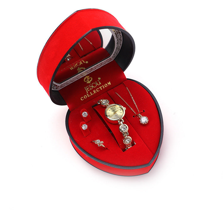 Ins Niche High-Value Suit Gift Gift Women'S Necklace And Earrings - FASHIONKULTUR