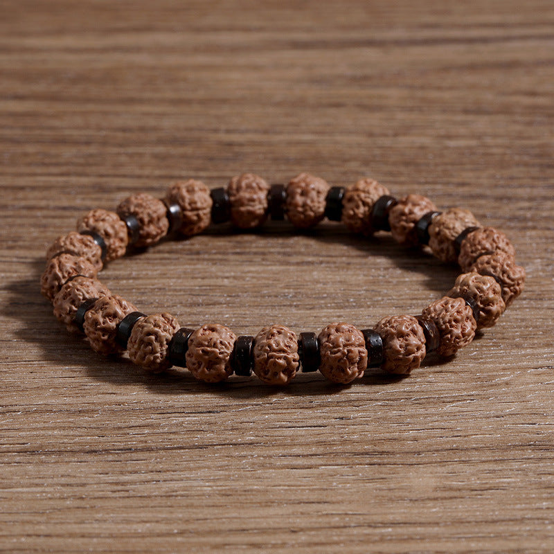 Amazon New Product European And American Style Agate Beaded Bracelet Volcanic Stone Prayer Bracelet - FASHIONKULTUR