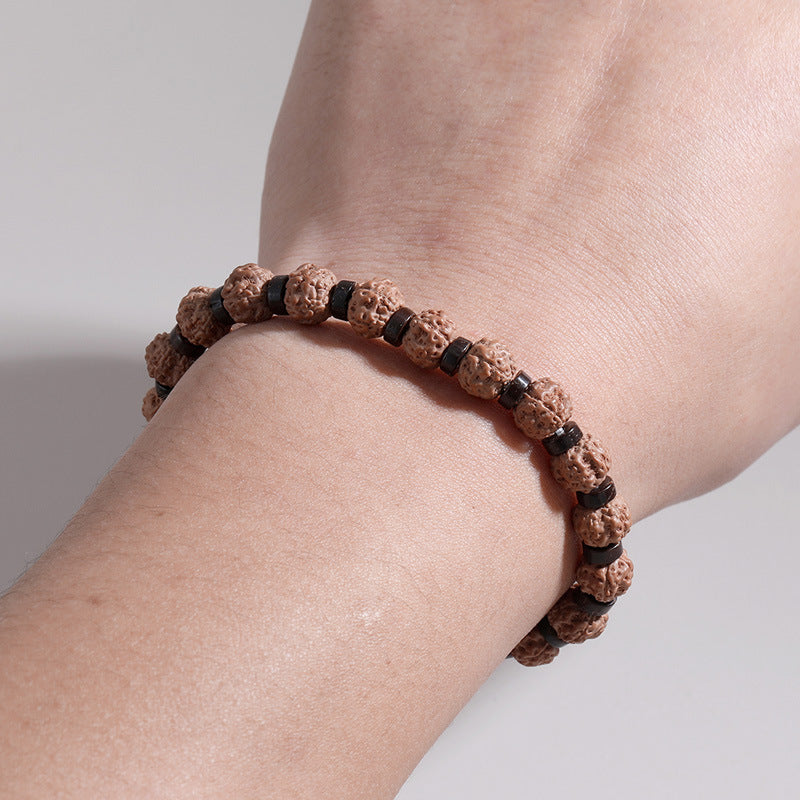 Amazon New Product European And American Style Agate Beaded Bracelet Volcanic Stone Prayer Bracelet - FASHIONKULTUR
