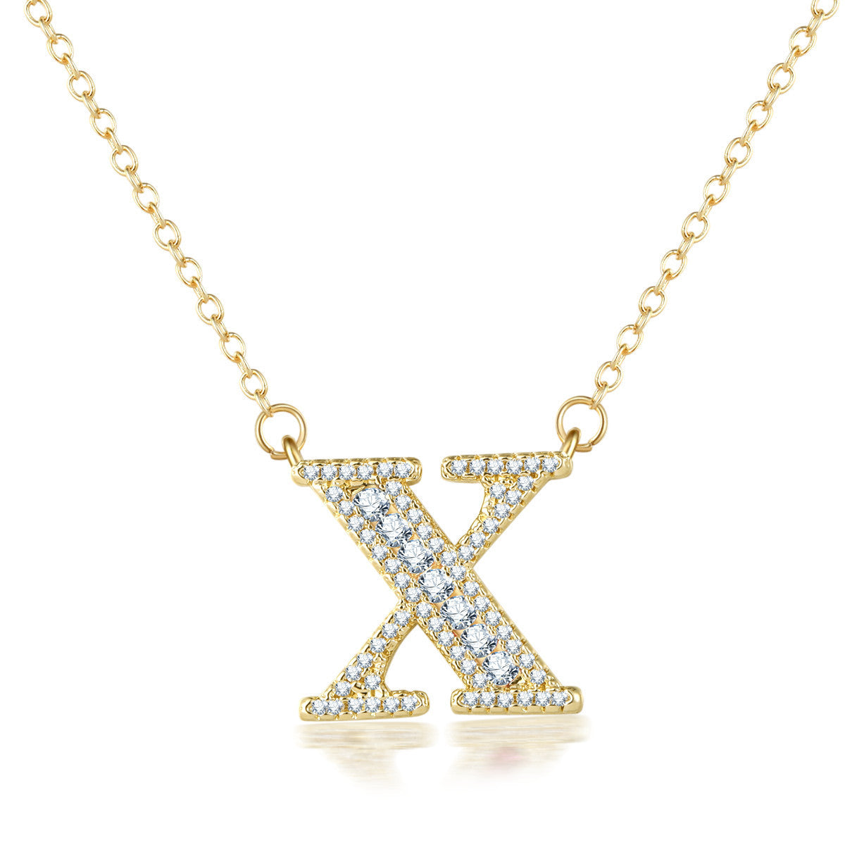 26 letters pendant necklace - FASHIONKULTUR