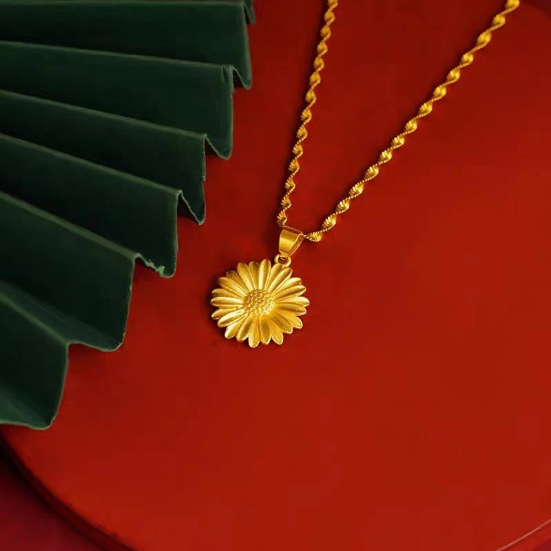 Sunflower High Sense Pendant - FASHIONKULTUR