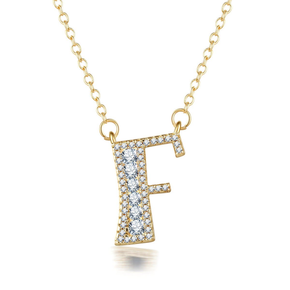 26 letters pendant necklace - FASHIONKULTUR