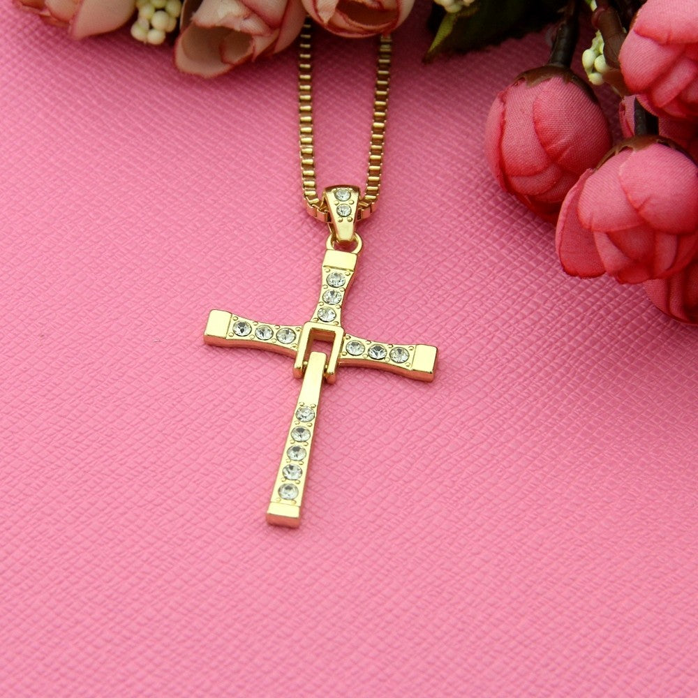 Dominic Toretto Cross Men's Necklace - FASHIONKULTUR