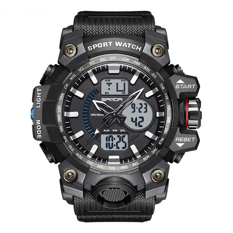 Electronic Youth Student Fashion Trend Cool Men's Watch - FASHIONKULTUR
