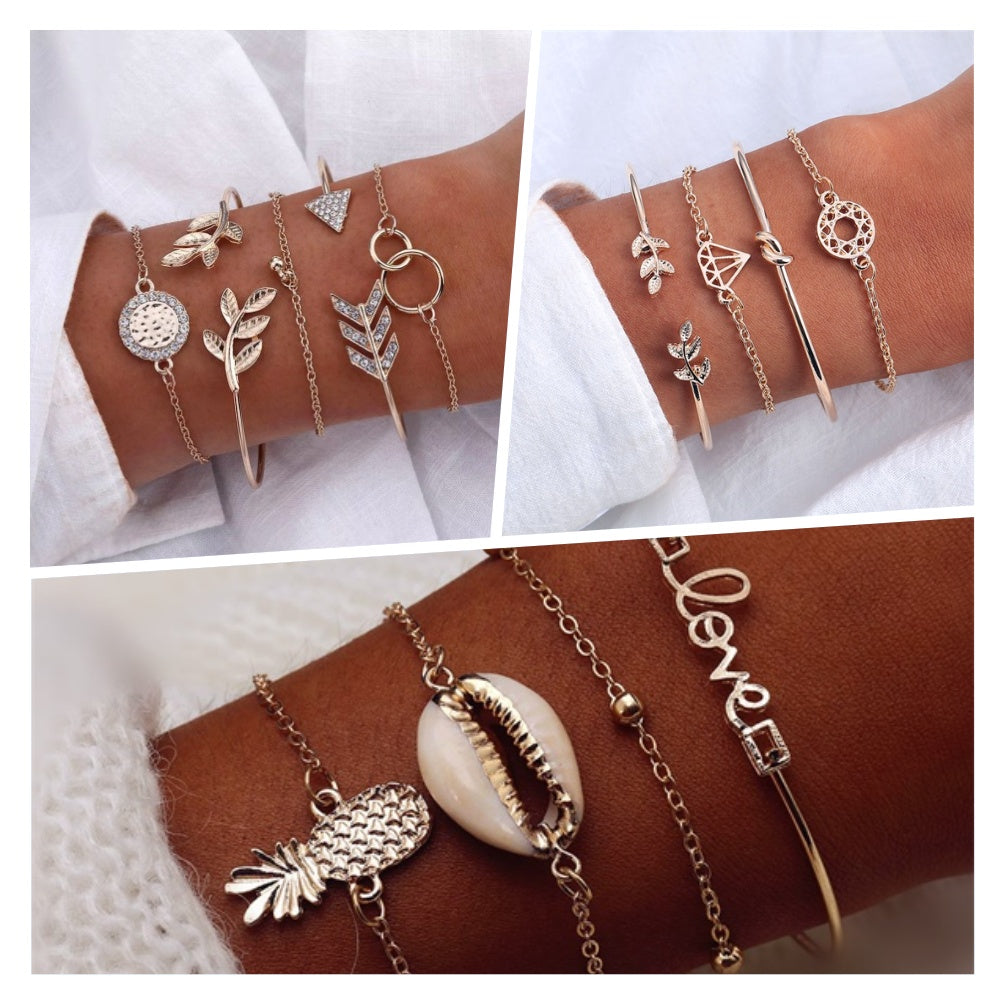 Bohemian Bracelet Jewelry Set - FASHIONKULTUR