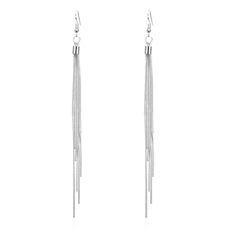 Long Tassel Earrings - FASHIONKULTUR
