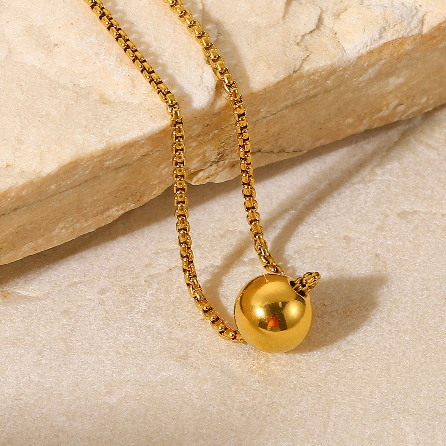 Pull-out 18K Gold Stainless Steel Necklace For Women - FASHIONKULTUR
