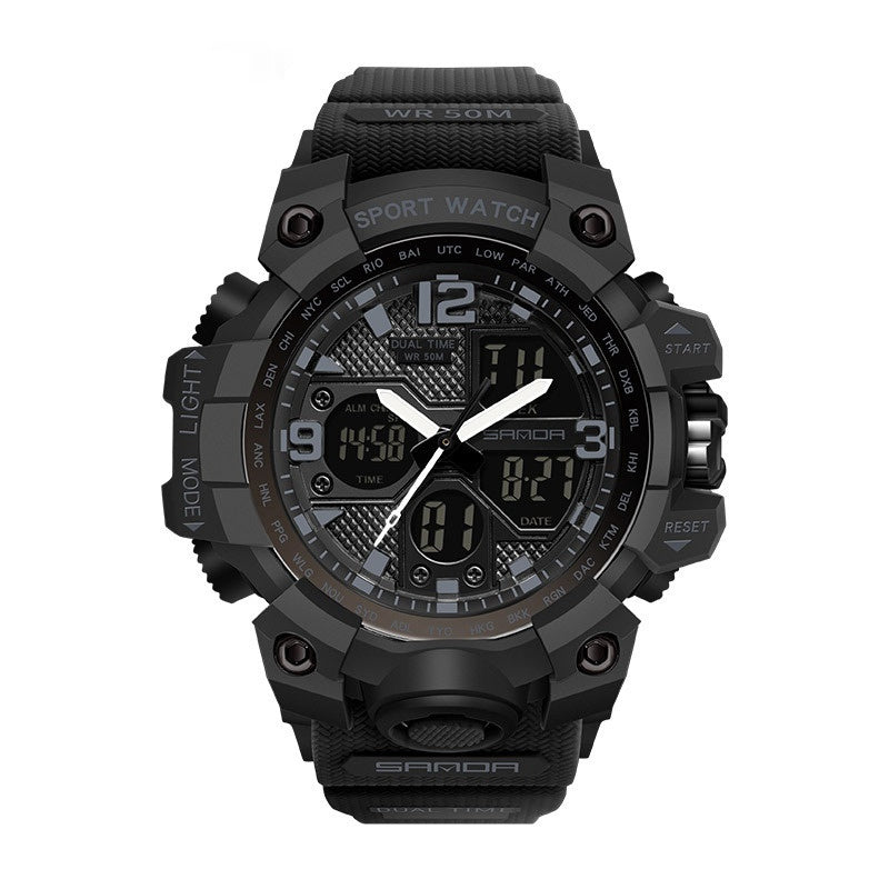Electronic Youth Student Fashion Trend Cool Men's Watch - FASHIONKULTUR