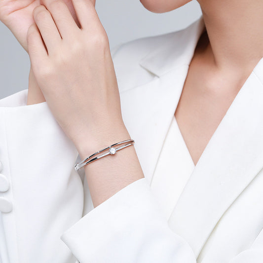 Simple Fashion Personality Lady Diamond Jewelry - FASHIONKULTUR