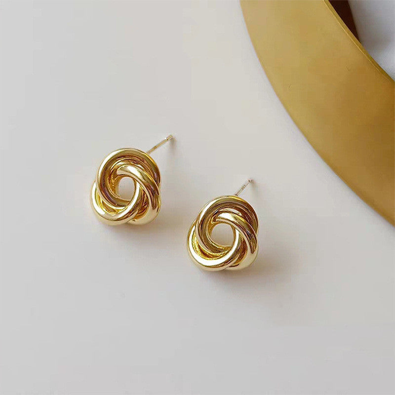 Metal high-quality earrings irregular earrings - FASHIONKULTUR