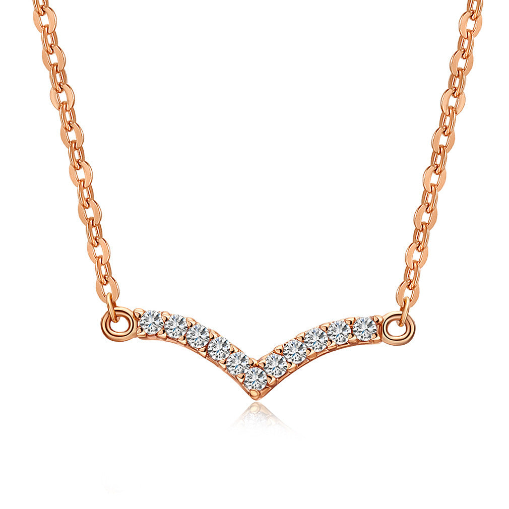 Goose Shaped Pendant High Quality Inlaid Zircon Necklace - FASHIONKULTUR