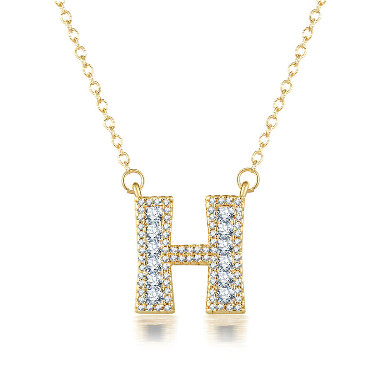 26 letters pendant necklace - FASHIONKULTUR