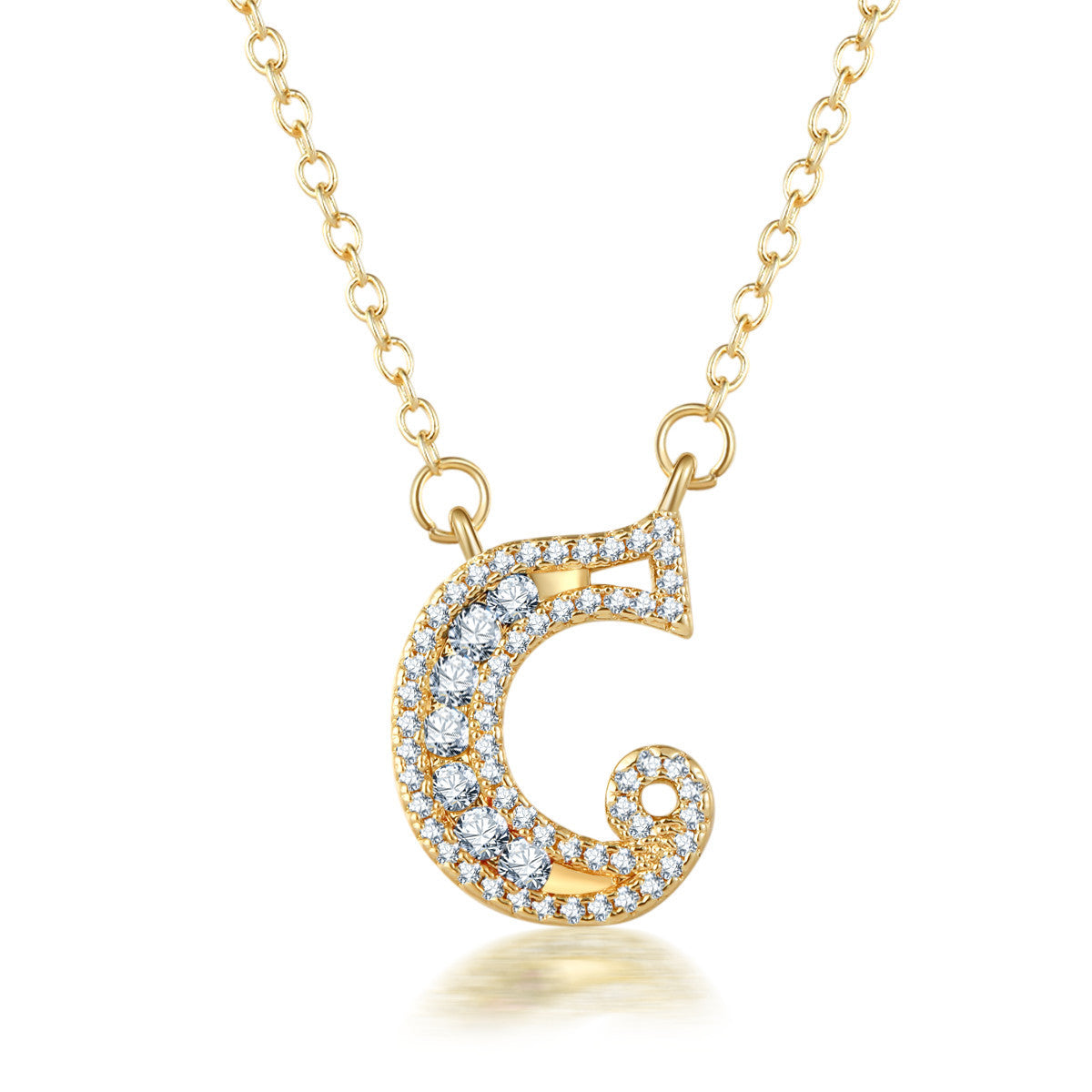 26 letters pendant necklace - FASHIONKULTUR