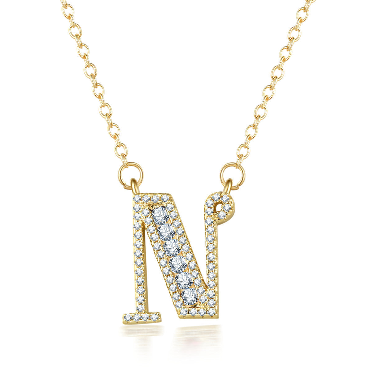 26 letters pendant necklace - FASHIONKULTUR