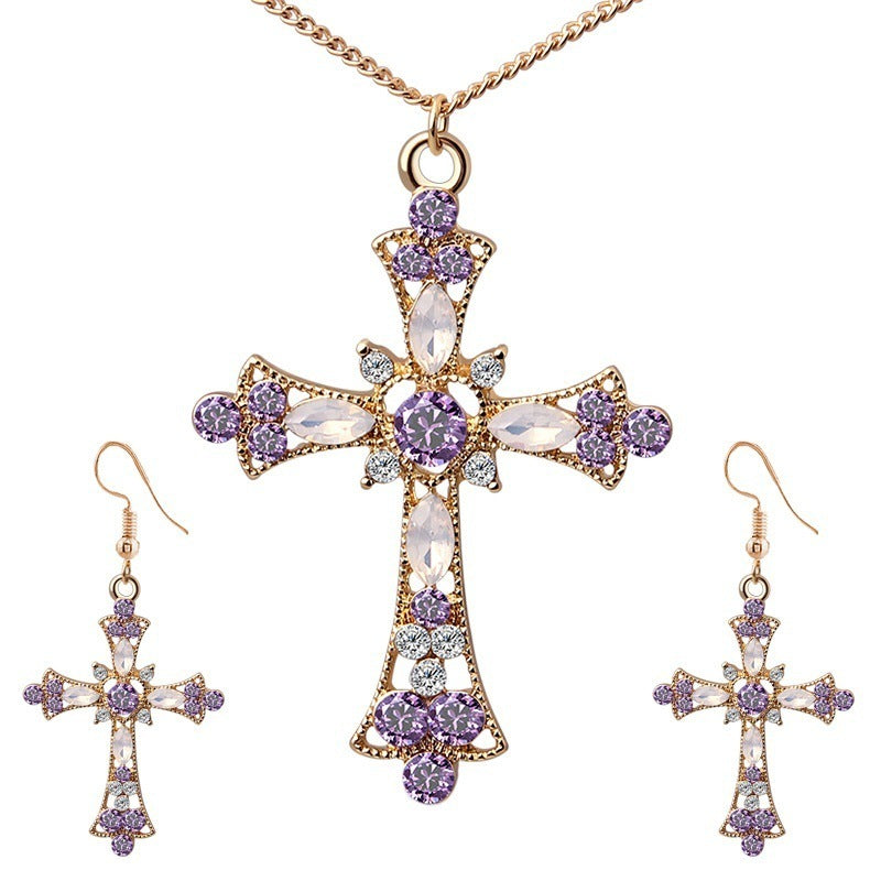 New Believe In God Cross Pendant - FASHIONKULTUR