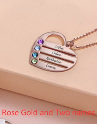 DIY Custom Engraved Name S925 Silver Diamond Necklace - FASHIONKULTUR