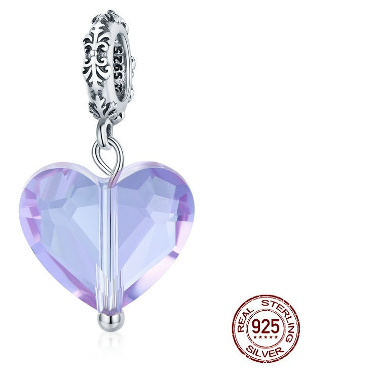 S925 Sterling Silver Fairy Tale Romantic Love Pendant - FASHIONKULTUR