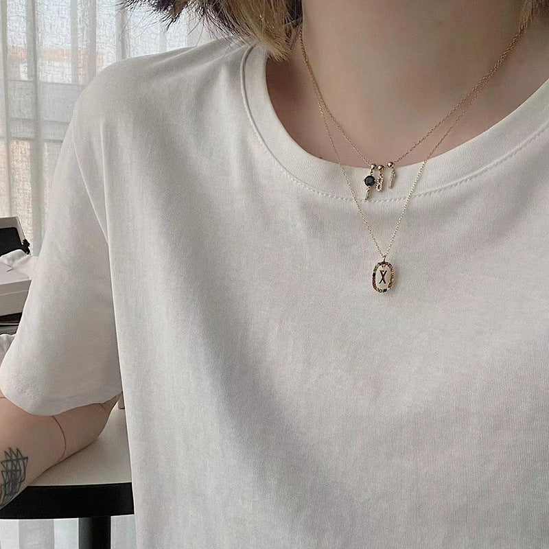Clavicle Chain Twin All-match Niche - FASHIONKULTUR