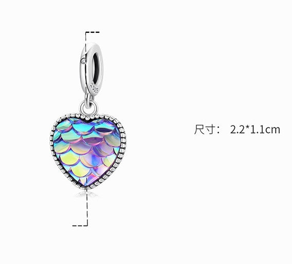 Fantasy Man Fish Scale Diy String Ornament Love Pendant - FASHIONKULTUR